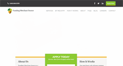 Desktop Screenshot of fundingmerchantsource.com